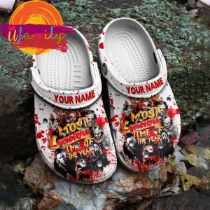 Customized Horror Halloween Crocs Classic Clog Shoes