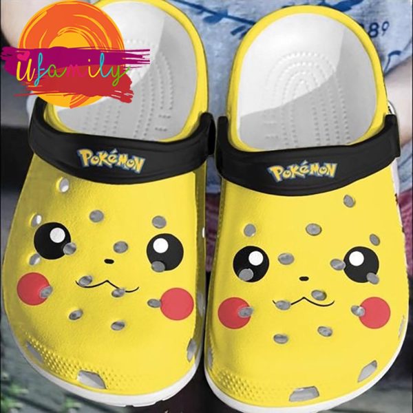 Pikachu Crocs Clog Shoes For Pokemon Fans