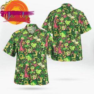 Pokemon Grass Summer Funny Hawaiian Shirt