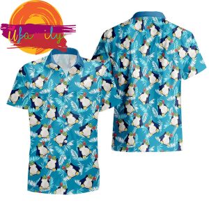 Pokemon Snorlax Tropical Funny Hawaiian Shirt