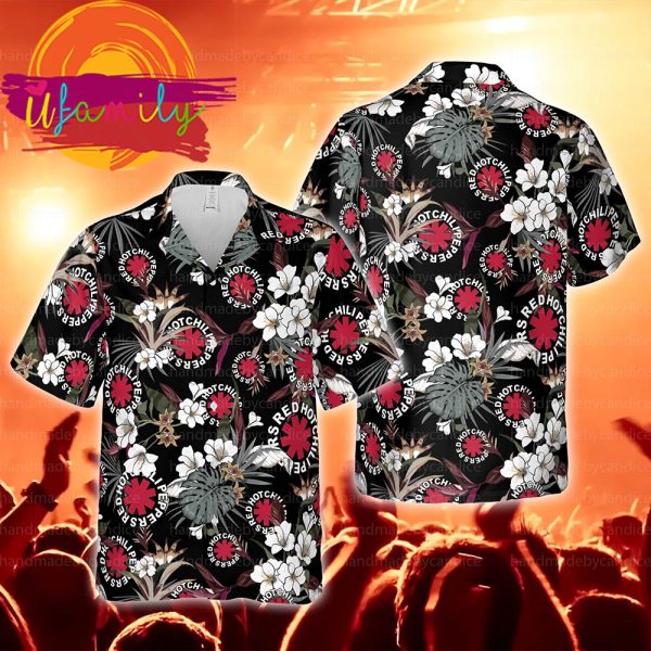 Red Hot Chili Peppers Rock Music Funny Hawaiian Shirt