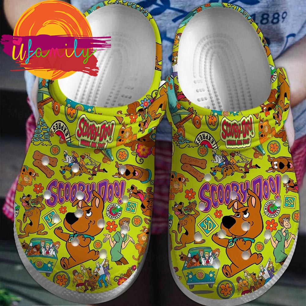 Scoopy Doo Movie Cartoon Crocs Clogs Shoes