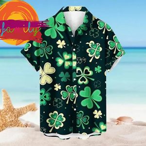 StPatricks Day Holiday Men Hawaiian Shirt 1