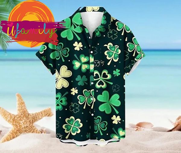 St.Patrick’s Day Holiday Men Hawaiian Shirt