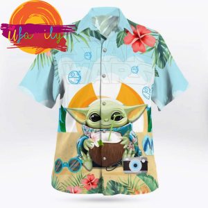 Star Wars Baby Yoda Hawaiian Shirt 5