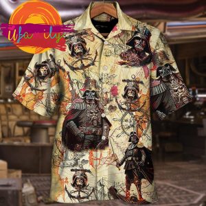 Starwars Darth Vader Pirates Men Hawaiian Shirt 1