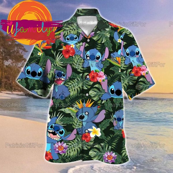 Stitch Men Hawaiian Shirt