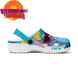 Stitch Wear Sunglasses Full Print Blue Disney Graphic Cartoon Crocs Shoes 2 14 11zon