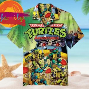 Teenage Mutant Ninja Turtles Adventures Men Hawaiian Shirt