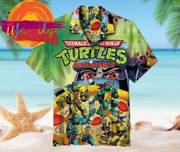 Teenage Mutant Ninja Turtles Adventures Men Hawaiian Shirt