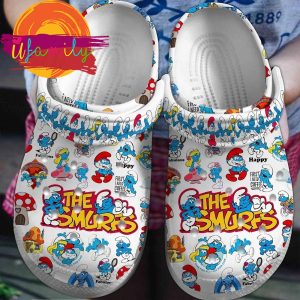 The Smurfs Caroon Crocs Clogs Shoes