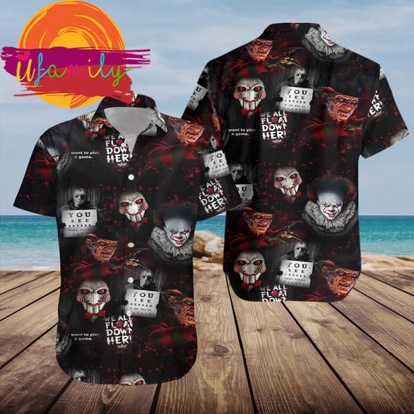 Ufamily Hawaiian Halloween Shirt