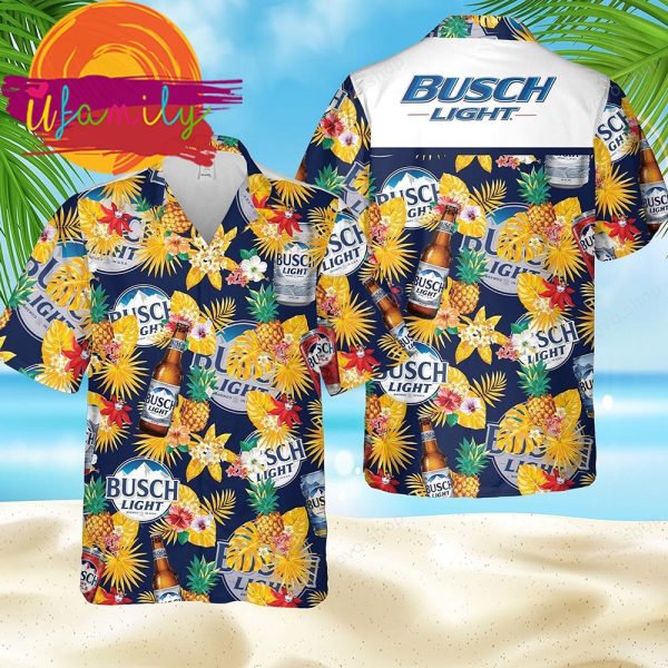 Ufamily Litmus Busch Light Bud Hawaiian Shirts