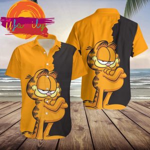 Vintage Garfield Cool Hawaiian Shirt 2