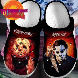 Voorhees Myers Horror Movies Halloween Crocs Classic Clogs Shoes