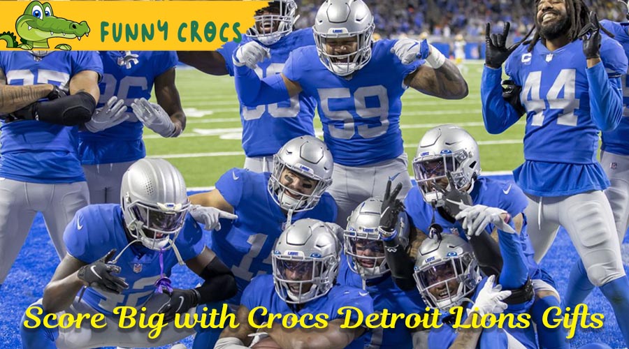 Score Big with Crocs Detroit Lions Gifts