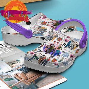 BTS 10 Years With BTS Band Music Crocs Crocband Clogs Shoes 3