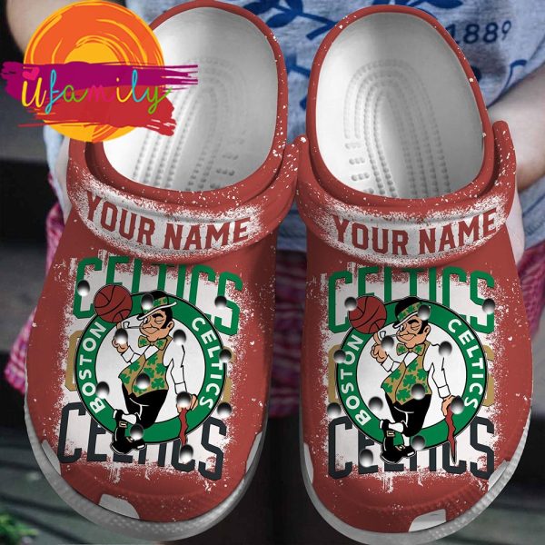 Boston Celtics NBA Sport Crocs Crocband Clogs Shoes