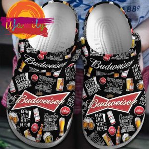 Budweiser Beer Crocs Crocband Clogs Shoes