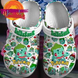 Bulbasaur Pokemon Crocs Clog Shoes 1