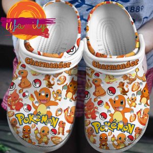 Charmander Pokemon Crocs Crocband Clogs Shoes 1