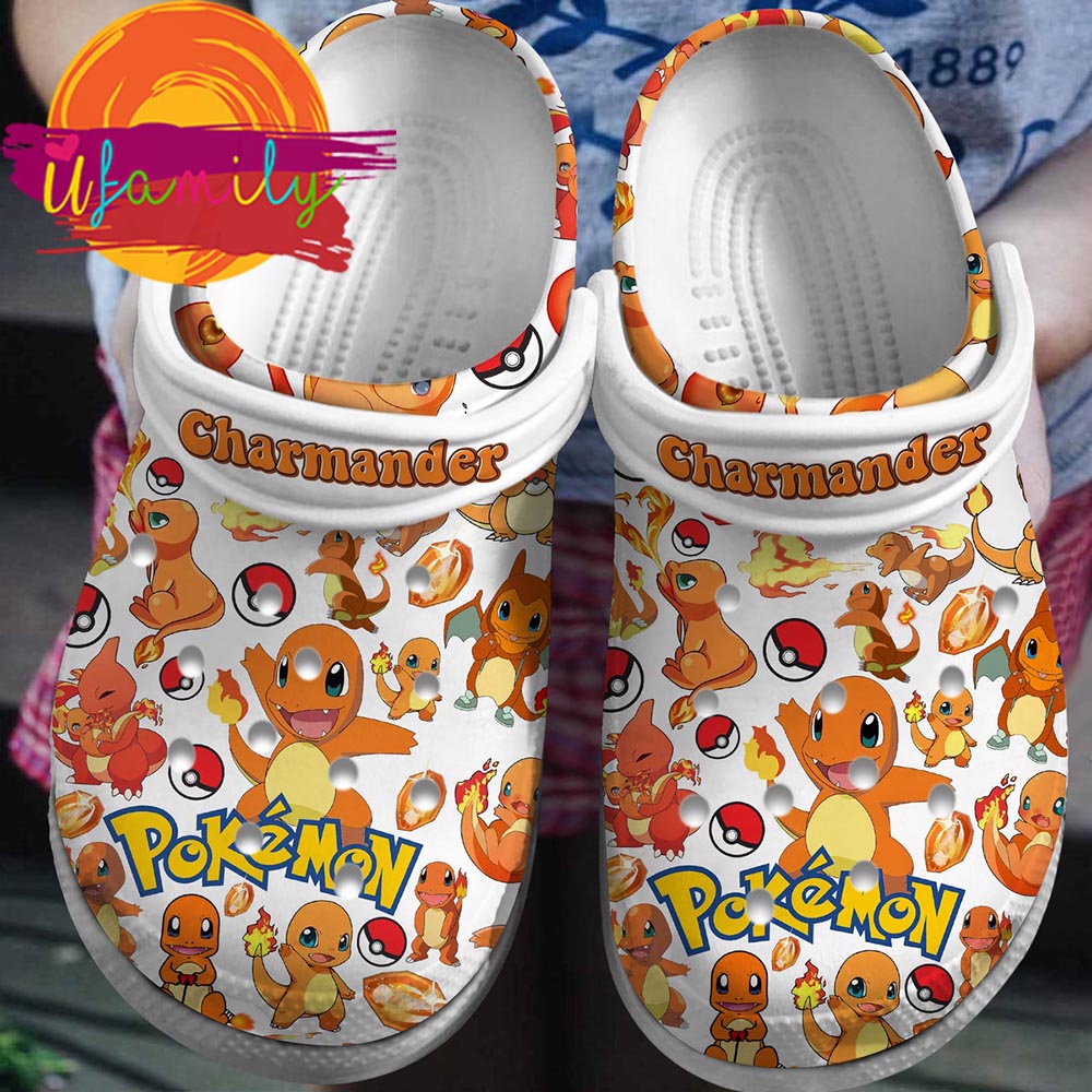 Charmander Pokemon Crocs Crocband Clogs Shoes