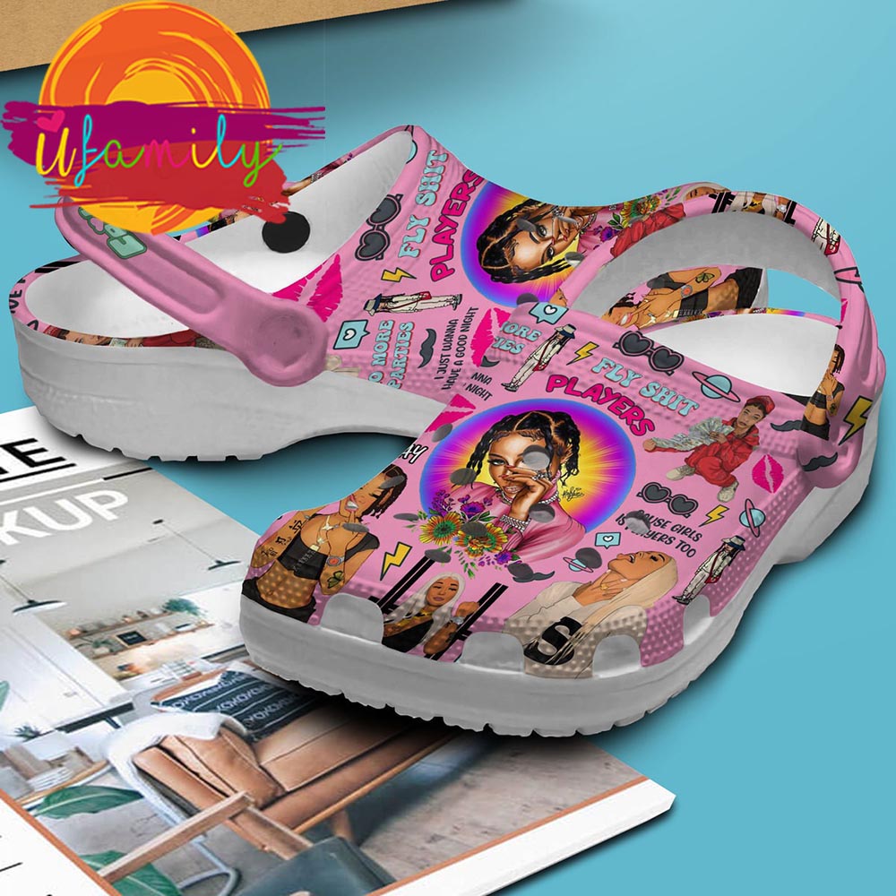 Coi Leray Singer Music Crocs Crocband Clogs Shoes