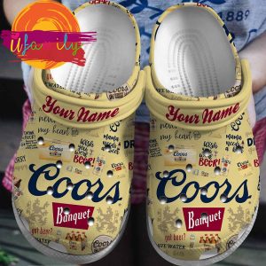 Coors Beer Crocs Crocband Clogs Shoes