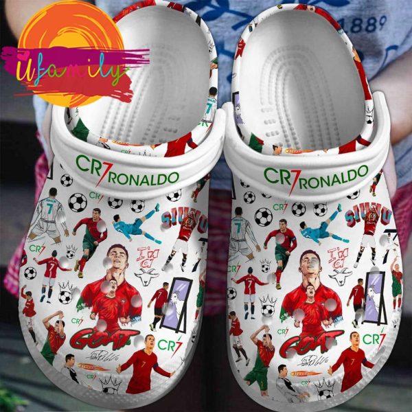 Cristiano Ronaldo CR7 Crocs Crocband Clogs Shoes