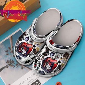 Death Note Anime Cartoon Crocs Crocband Clogs Shoes 3