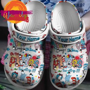Dr Seuss Cartoon Crocs Crocband Clogs Shoes 1