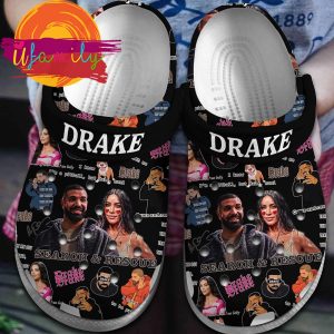Drake Rapper Music Crocs Crocband Clogs Shoes 1