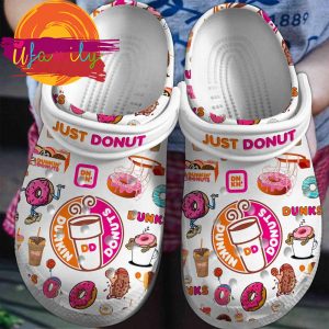 Dunkin Donuts Crocs Clog Shoes 1