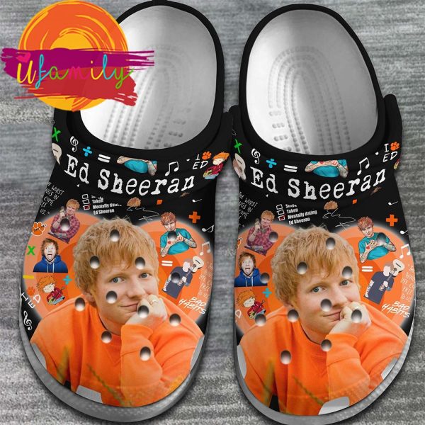 Ed Sheeran Singer Music Crocs Crocband Clogs Shoes