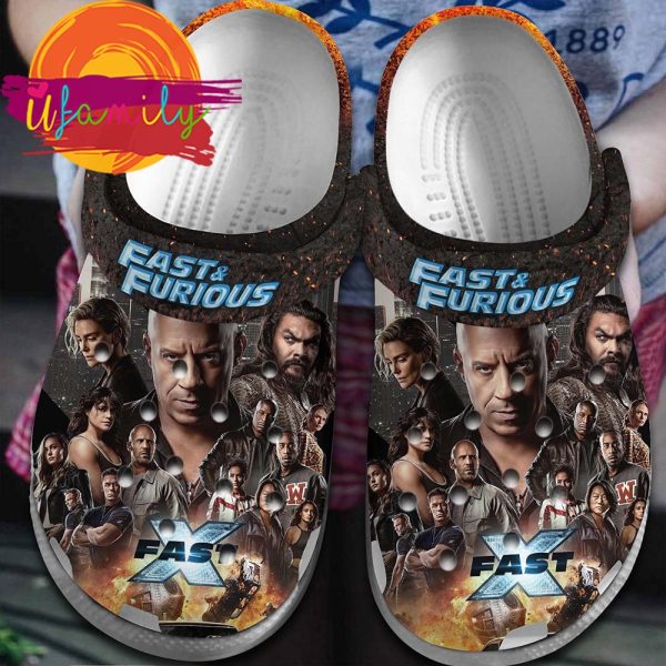 Fast And Furious Movie Crocs Shoes