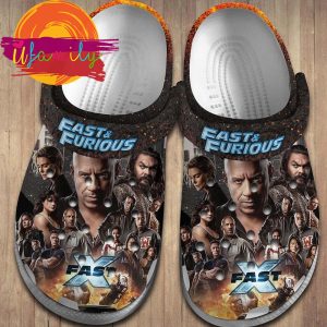 Fast And Furious Movie Crocs Shoes 2