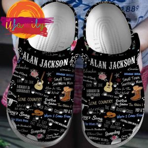 Footwearmerch Alan Jackson Singer Music Crocs Crocband Clogs Shoes Comfortable For Men Women and Kids Footwearmerch 1 6 11zon