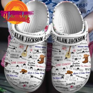 Footwearmerch Alan Jackson Singer Music Crocs Crocband Clogs Shoes Comfortable For Men Women and Kids Footwearmerch 1 7 11zon