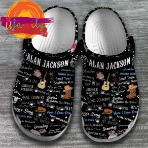 Footwearmerch Alan Jackson Singer Music Crocs Crocband Clogs Shoes Comfortable For Men Women and Kids Footwearmerch 2 7 11zon