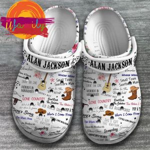 Footwearmerch Alan Jackson Singer Music Crocs Crocband Clogs Shoes Comfortable For Men Women and Kids Footwearmerch 2 8 11zon
