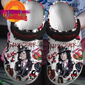 Alice Cooper Singer Music Crocs Crocband Clogs Shoes