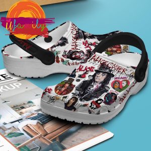 Footwearmerch Alice Cooper Singer Music Crocs Crocband Clogs Shoes Comfortable For Men Women and Kids Footwearmerch 3 12 11zon