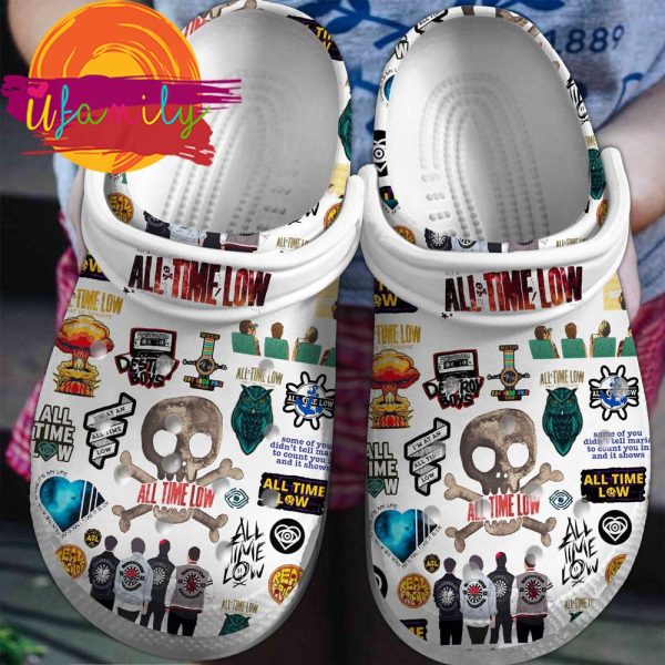 All Time Low Band Music Crocs Crocband Clogs Shoes