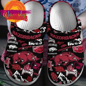 Arkansas Razorbacks NCAA Sport Crocs Crocband Clogs Shoes