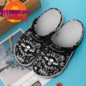Footwearmerch Avenged Sevenfold Music Band Crocs Crocband Clogs Shoes Comfortable For Men Women and Kids Footwearmerch 2 13 11zon