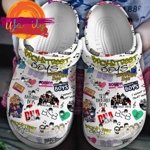 Footwearmerch Backstreet Boys Band Music Crocs Crocband Clogs Shoes Comfortable For Men Women and Kids Footwearmerch 1 18 11zon