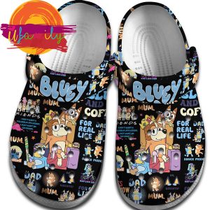 Footwearmerch Bluey Cartoon Crocs Crocband Clogs Shoes Comfortable For Men Women and Kids Footwearmerch 2 37 11zon