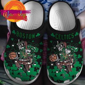 Footwearmerch Boston Celtics NBA Sport Crocs Crocband Clogs Shoes Comfortable For Men Women and Kids Footwearmerch 1 40 11zon