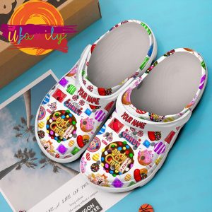 Footwearmerch Candy Crush Saga Game Crocs Crocband Clogs Shoes For Men Women and Kids Footwearmerch 2 68 11zon