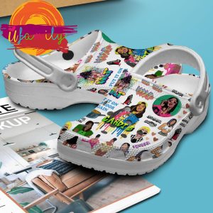Footwearmerch Cardi B Rapper Music Crocs Crocband Clogs Shoes For Men Women and Kids Footwearmerch 2 71 11zon